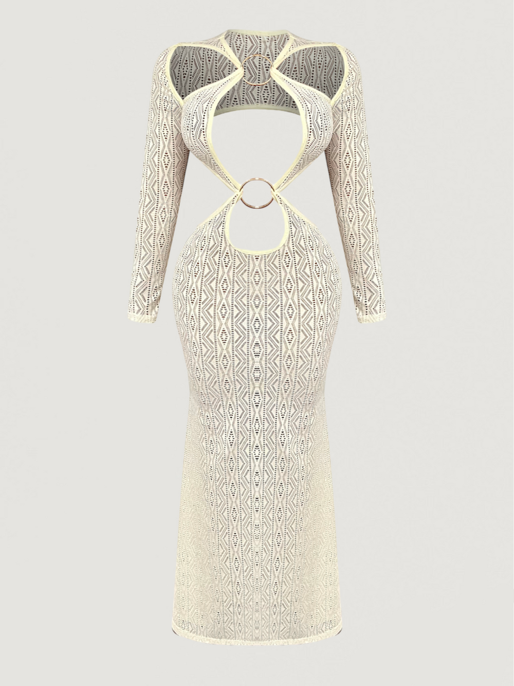 GEMMA DRESS - IVORY