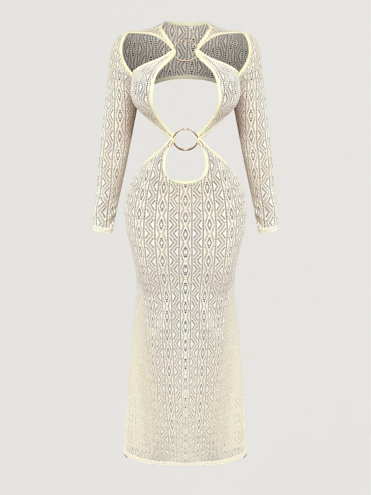 GEMMA DRESS - IVORY